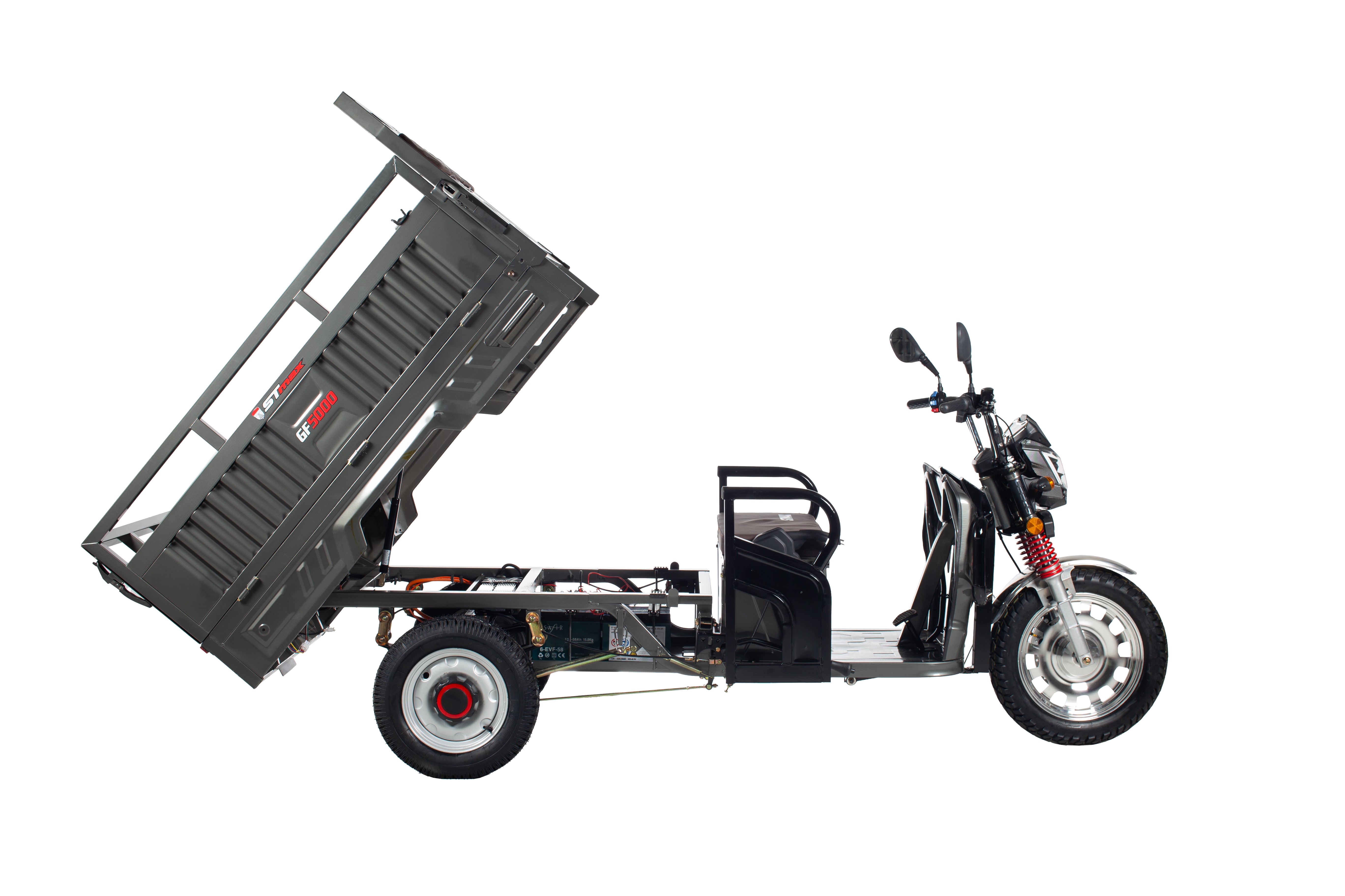 Stmax Gf5000 3 Tekerli Kasalı Elektrikli Moped