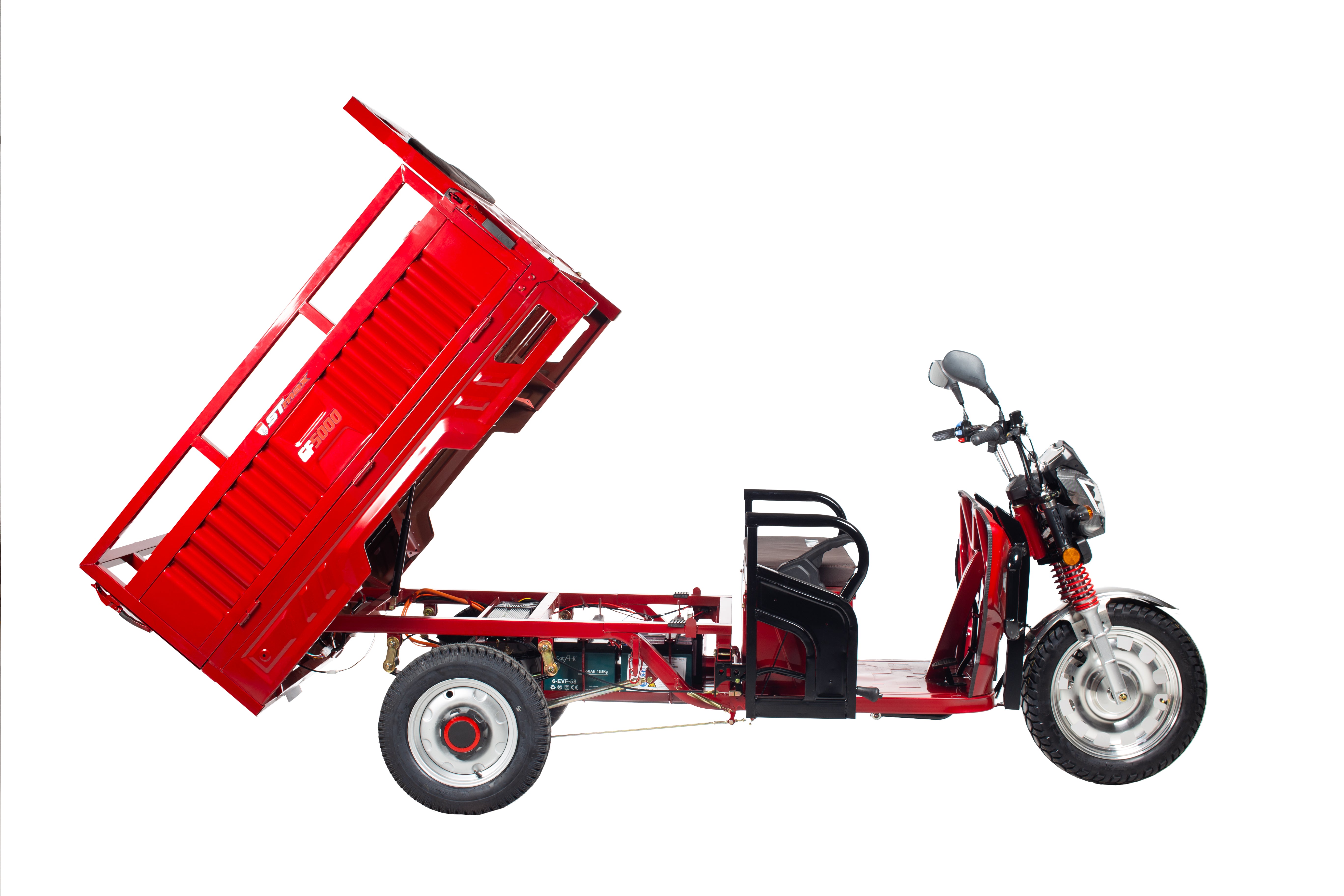 Stmax Gf5000 3 Tekerli Kasalı Elektrikli Moped