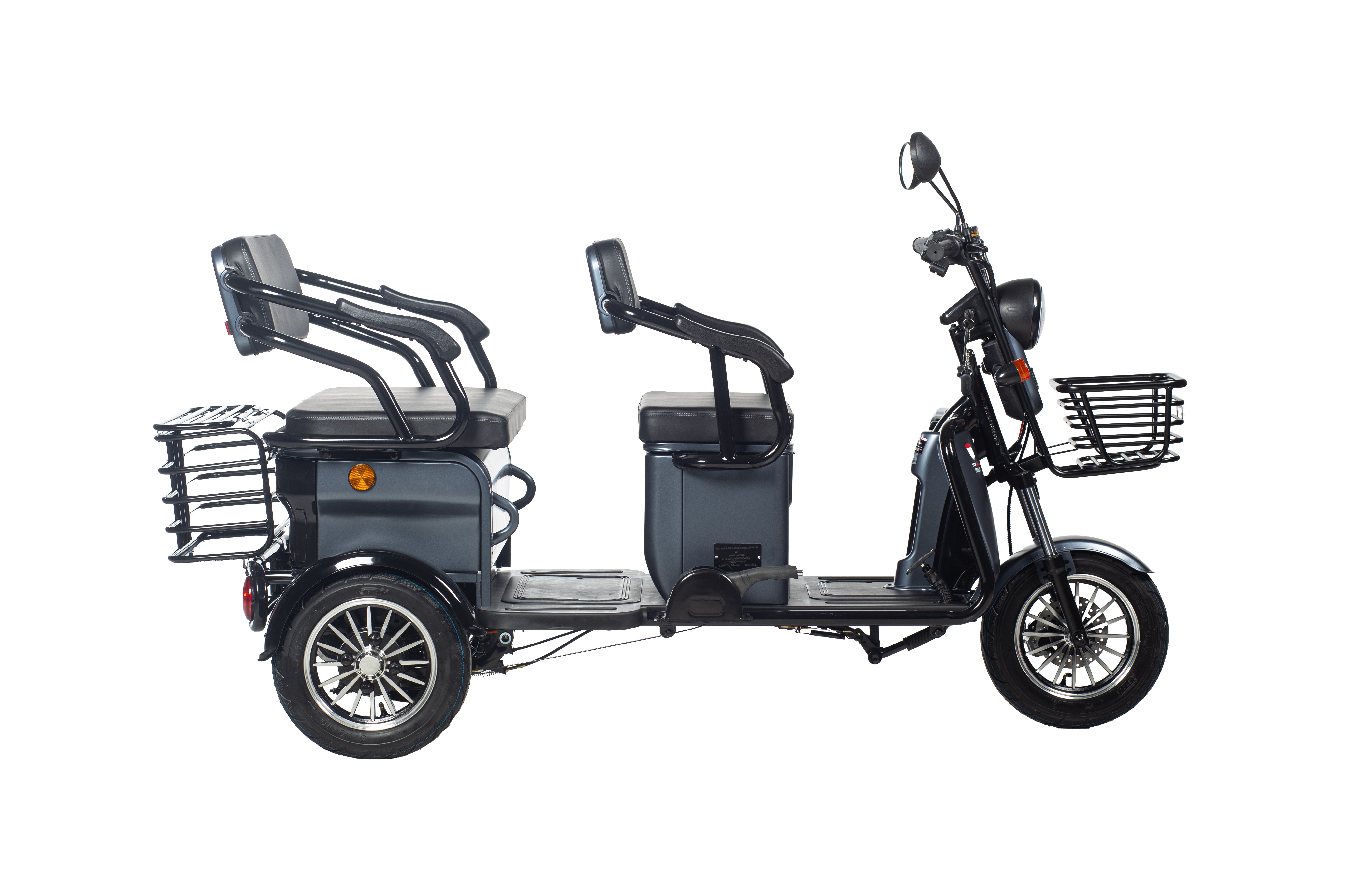 Stmax Elit 960 3 Tekerli 2 Kişilik Elektrikli Moped